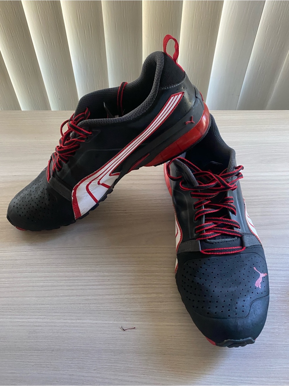 Puma Men’s Cell Turin Y2k low top matte black running cross train Athleisure